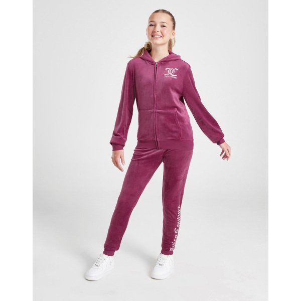 Juicy Couture Girls Cuffed Tracksuit Junior