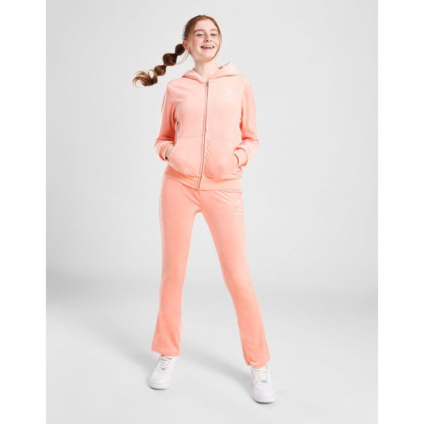 JUICY COUTURE Girls' Full Zip Flare Tracksuit Junior