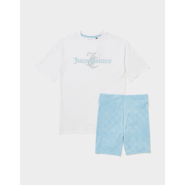 JUICY COUTURE Girls' Monogram T-Shirt/Shorts Set Junior