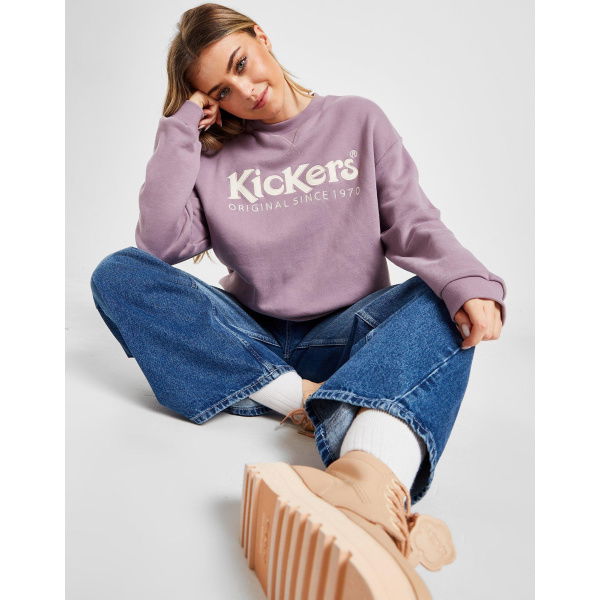 Kickers Large Logo Crew Sweatshirt