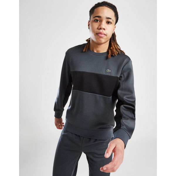 Lacoste Colour Block Crew Sweatshirt Junior