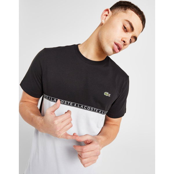 Lacoste Colour Block Tape T-Shirt