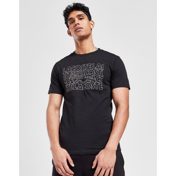 Lacoste Croc Wordmark Graphic T-Shirt