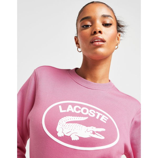 Lacoste Oval Logo Crew Sweatshirt