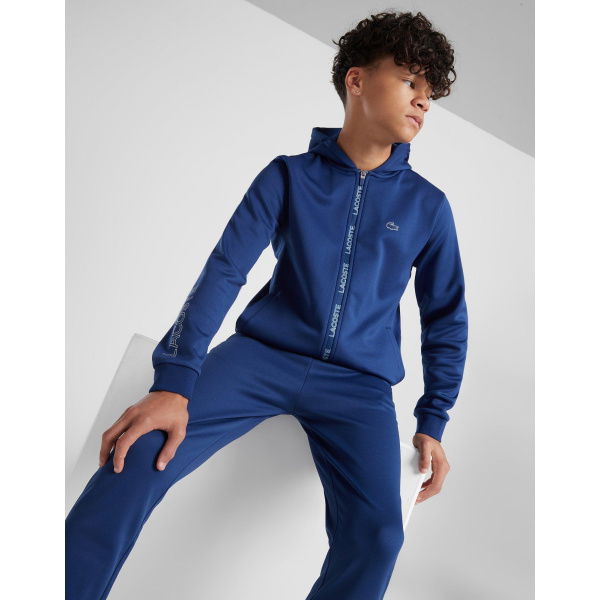 Lacoste Poly Full Zip Hoodie Junior