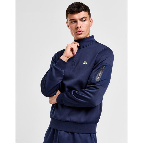 Lacoste Poly Pocket 1/2 Zip Sweatshirt