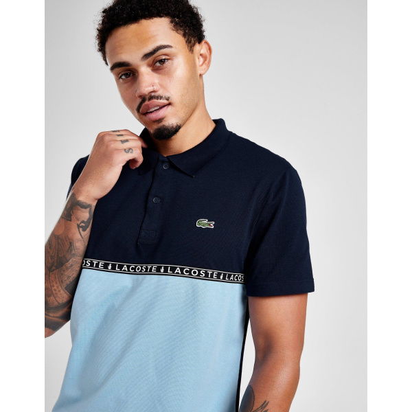 Lacoste Tape Colour Block Polo Shirt