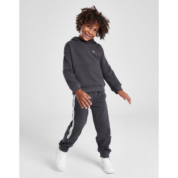 Lacoste Tape Fleece Overhead Hoodie Children