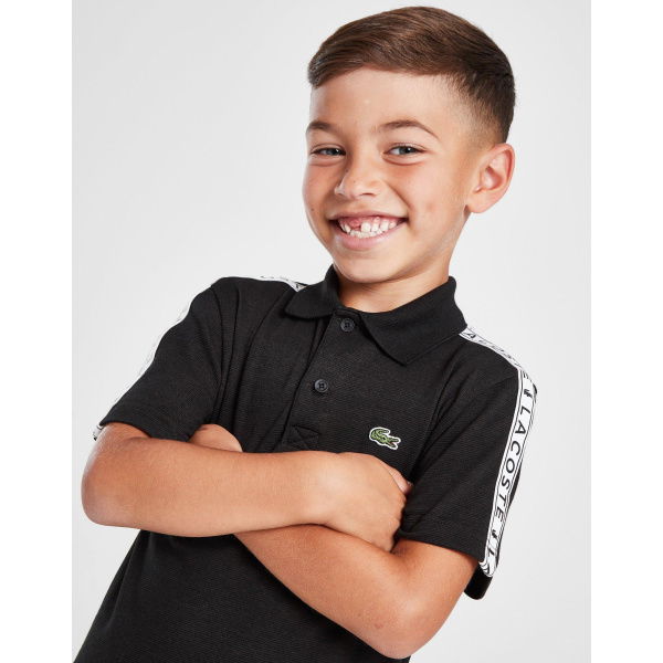 Lacoste Tape Polo Shirt Childrens