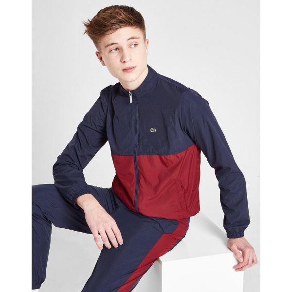 Lacoste Woven Panel Track Top Junior