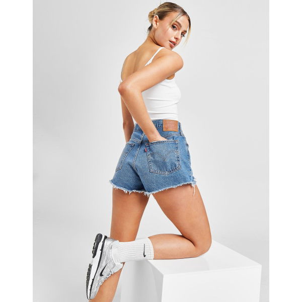 Levis 501 Distressed Denim Shorts