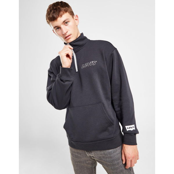 Levis Outline 1/4 Zip Sweatshirt