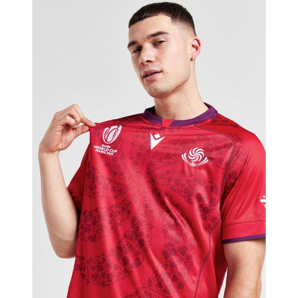 Macron Georgia Rugby World Cup 2023 Home Shirt