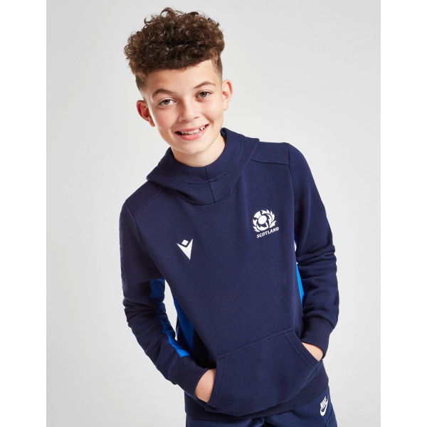 Macron Scotland Rugby 2022/23 Travel Hoodie Junior