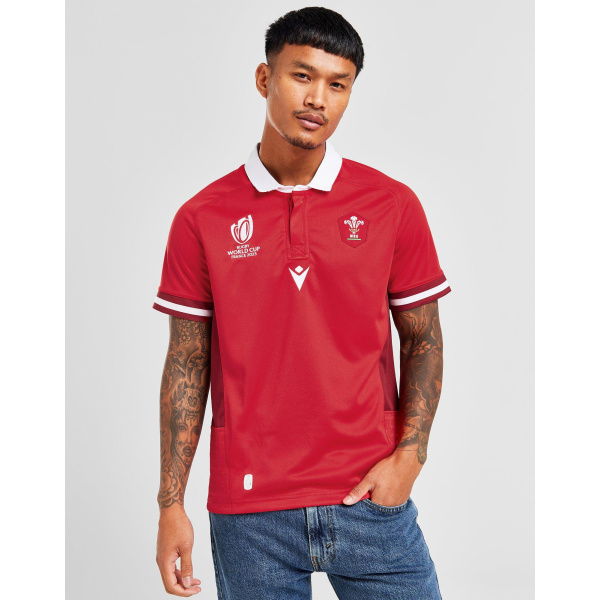 Macron Wales Rugby Rwc 2023 Home Shirt