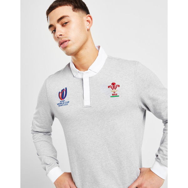 Macron Wales Rugby Union World Cup 2023 Long Sleeve Shirt