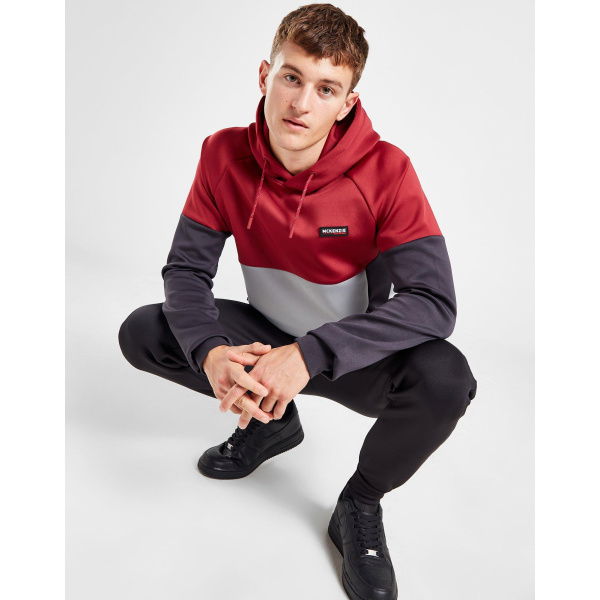 Red McKenzie Cast Poly Overhead Hoodie McKenzie JD Sports