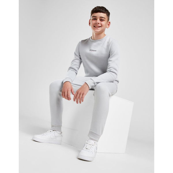 McKenzie Essential Crew Fleece Tracksuit Junior