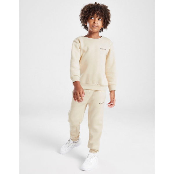 McKenzie Mini Essential Fleece Crew Tracksuit Children