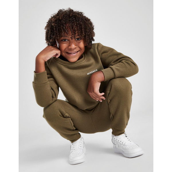 McKenzie Mini Essential Fleece Crew Tracksuit Children