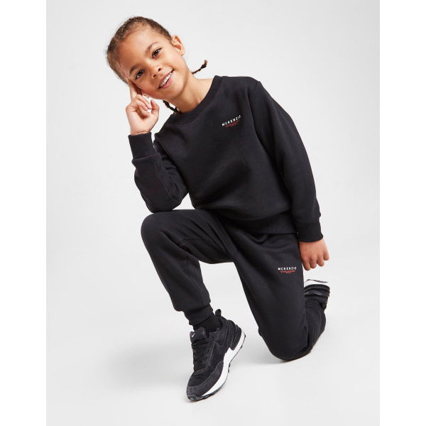 McKenzie Mini Essential Fleece Crew Tracksuit Children