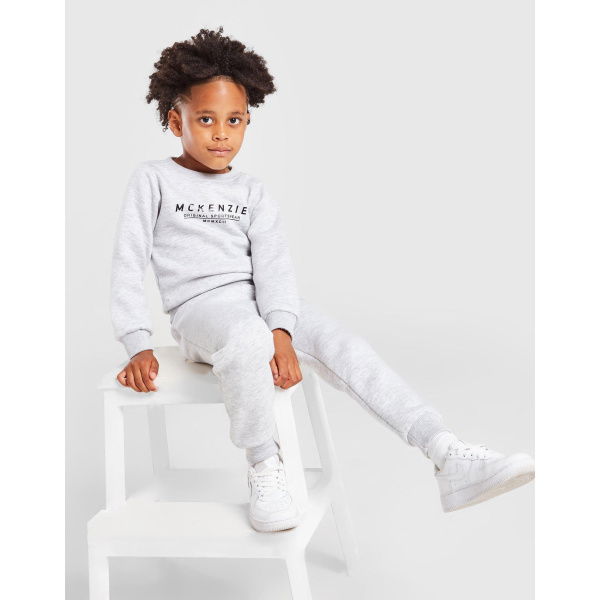 McKenzie Mini Essential Large Logo Crew Tracksuit Children