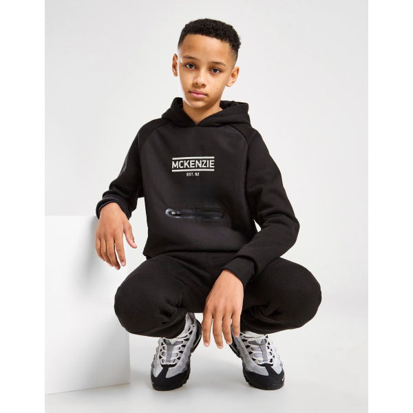 McKenzie Oakhill Woven Panel Fleece Hoodie Junior