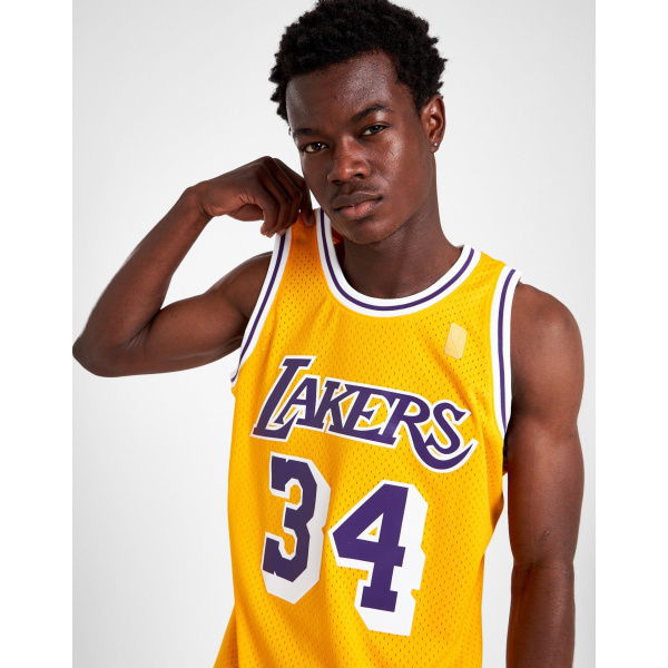 Mitchell & Ness LA Lakers Shaq Swingman Jersey