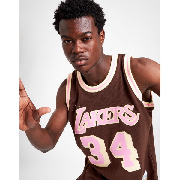 Mitchell & Ness LA Lakers Shaq Swingman Jersey