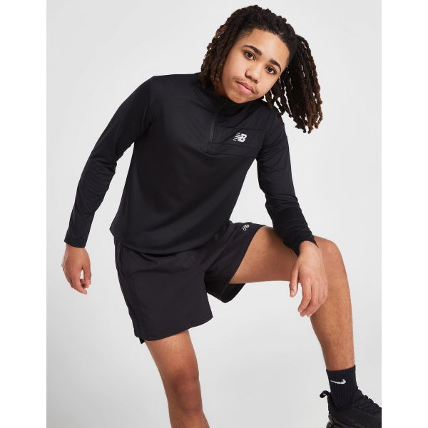 New Balance Accelerate 1/4 Zip Top Junior.