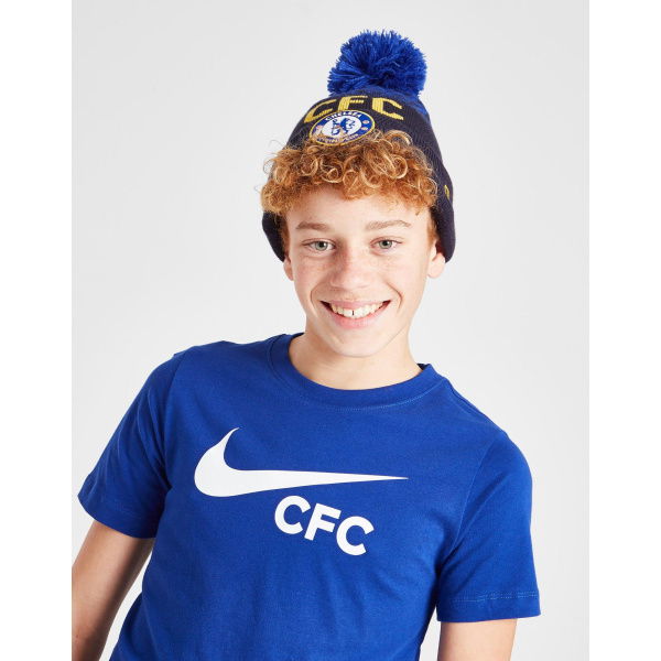 New Era Chelsea FC Youth Pom Beanie Junior