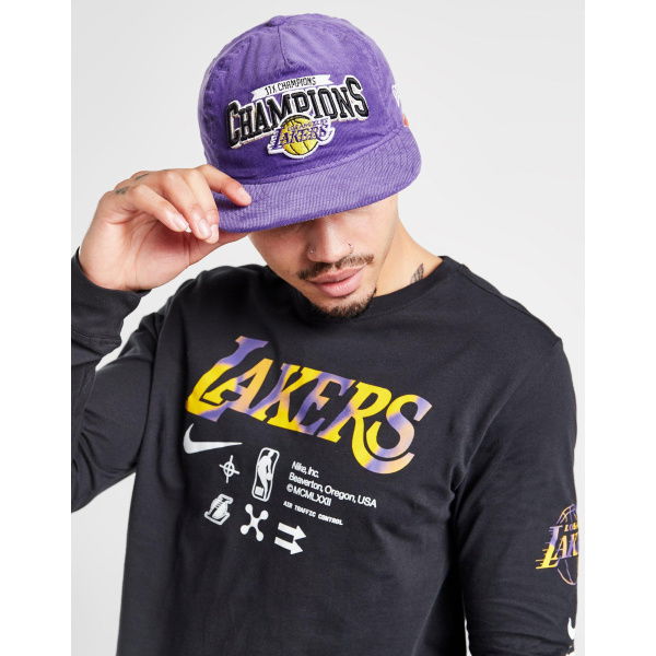 New Era LA Lakers Corduroy Cap