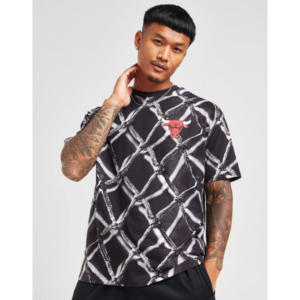 New Era NBA Chicago Bulls All Over Print T-Shirt
