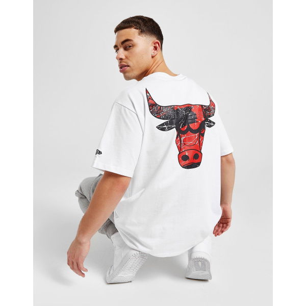 New Era NBA Chicago Bulls Logo Oversized T-Shirt