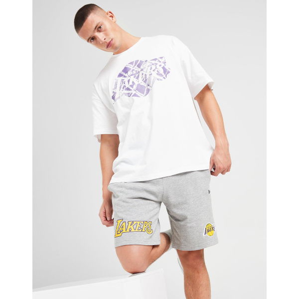 New Era NBA LA Lakers Team Logo Shorts