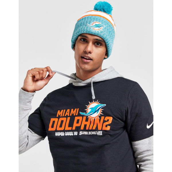 New Era NFL Miami Dolphins Pom Beanie