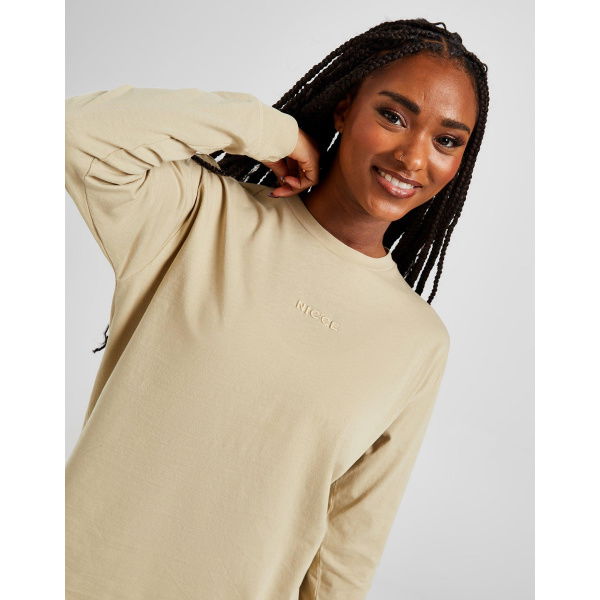 Nicce Wash Long Sleeve T-shirt