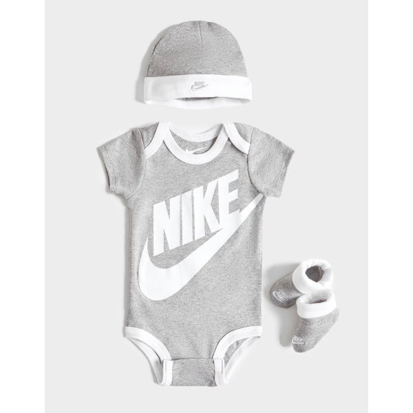 Nike 3 Piece Futura Logo Babygrow Set Infant