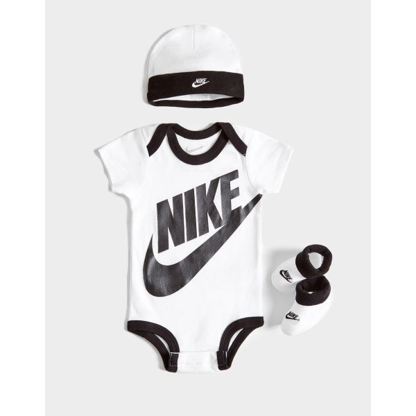 Nike 3 Piece Futura Logo Babygrow Set Infant