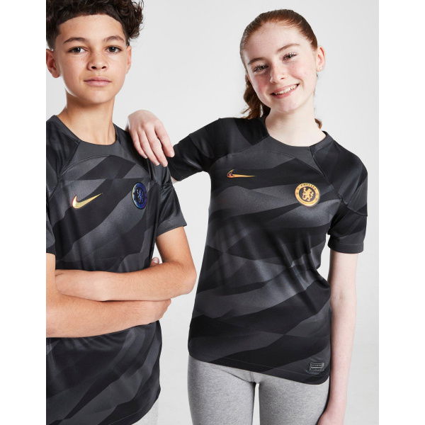 Nike Chelsea FC 2023/24 Goalkeeper Home Shirt Junior.