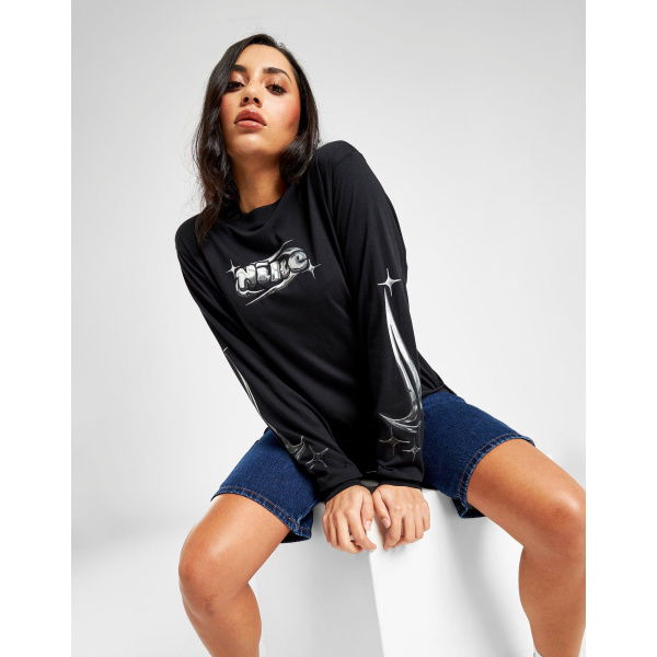 Nike Dance Long Sleeve Boyfriend T-Shirt