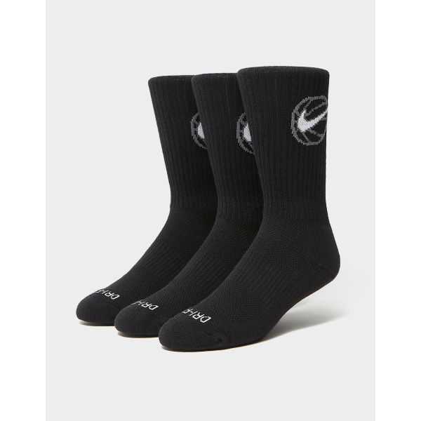 Nike Everyday Crew 3 Pack Basketball Socks