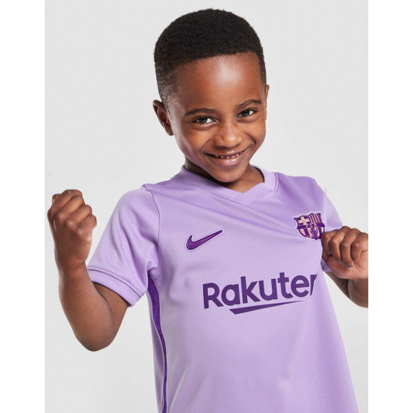 Nike FC Barcelona 2021/22 Away Kit Children.