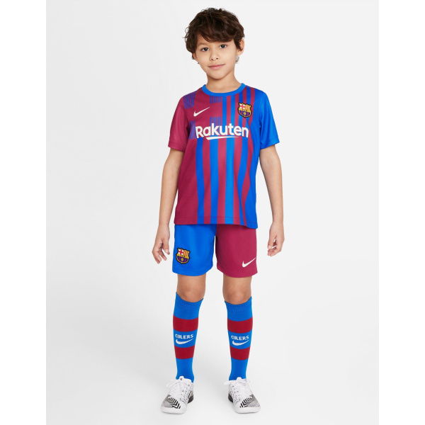 Nike FC Barcelona 2021/22 Home Kit Children.