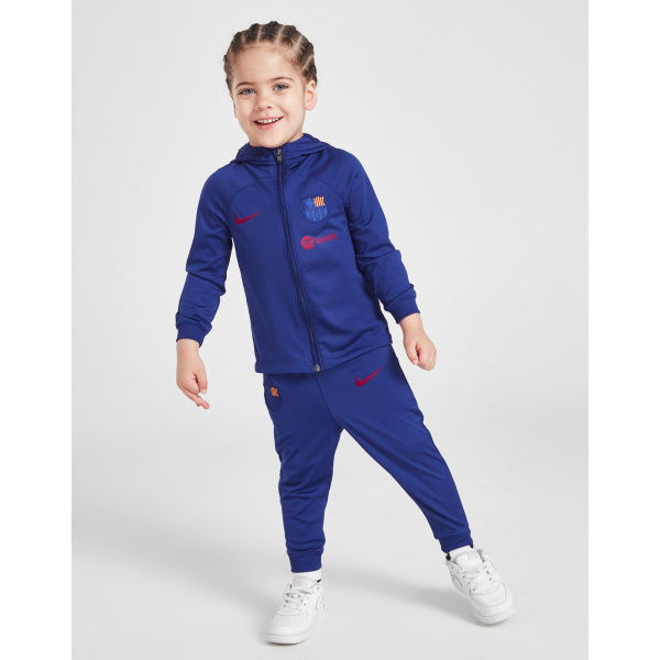 Nike FC Barcelona Strike Hooded Tracksuit Infant