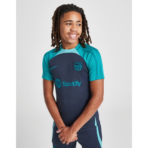 Nike FC Barcelona Strike Short Sleeve Shirt Junior