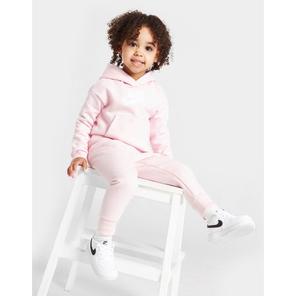 Nike Girls Overhead Hoodie/Joggers Tracksuit - Infant