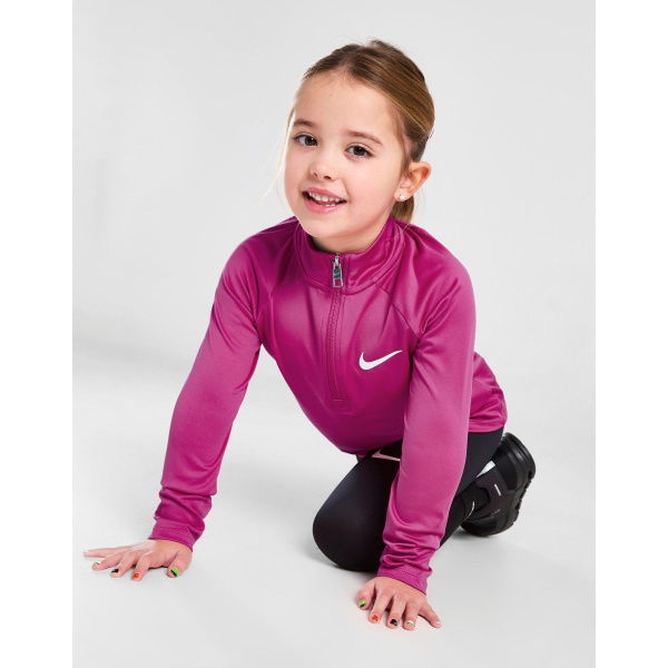 Nike Girls' Pacer 1/4 Zip Top/Leggings Set Children