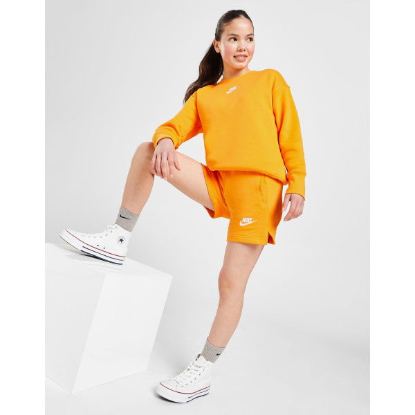 Nike Girls Sportswear Club French Terry Shorts Junior