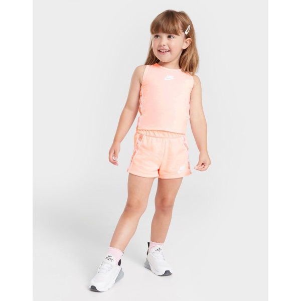 Nike Girls' Tape Vest & Shorts Set Infant